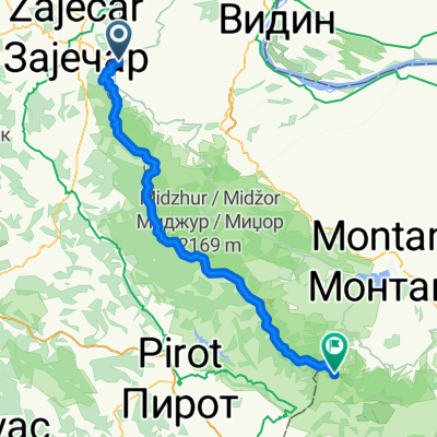 Връшка чука - Ком - 09.2025. (приблизителен маршрут)