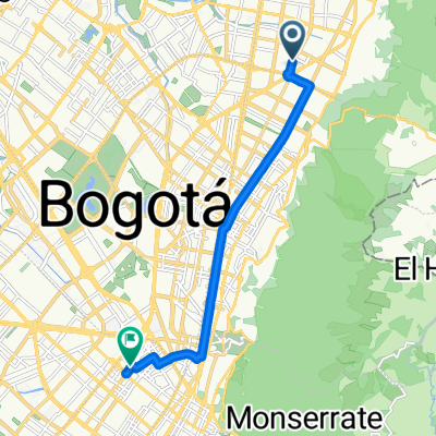 Calle 104, Bogotá to Paloquemao, Bogotá