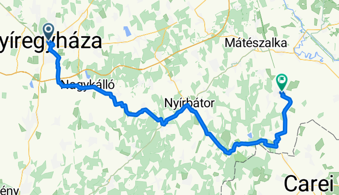 Nyíregyháza - Nagyecsed