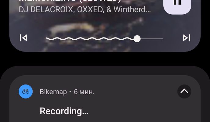 Photo 1 of the Bikemap route "Умеренный маршрут"