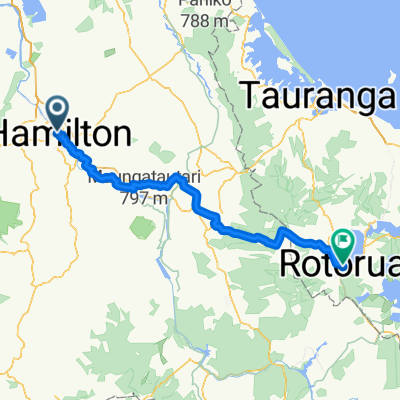 Boundary Rd, Hamilton to Fenton St, Rotorua