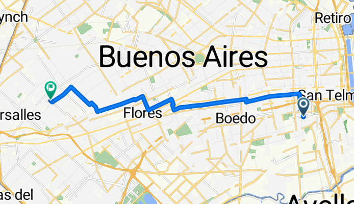 De Presidente Luis Sáenz Peña a Allende