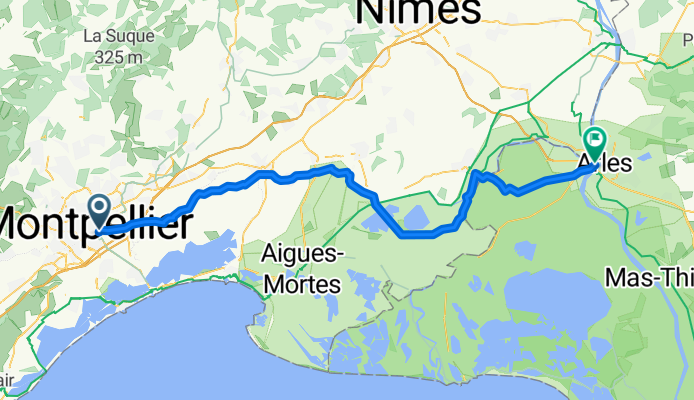 Montpellier - Arles