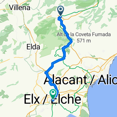 Castalla - Elche 57 km