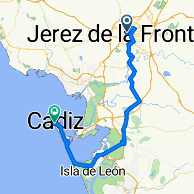 De Jerez de la Frontera a Cádiz
