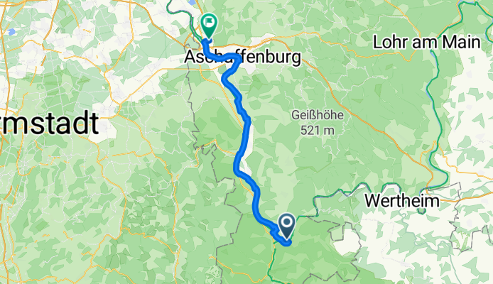 Von Miltenberg bis Kleinostheim