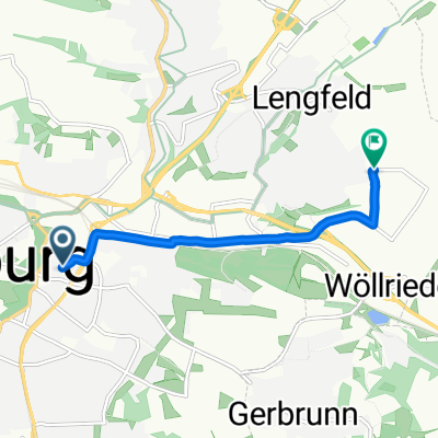 Annastraße, Würzburg nach Friedrich-Bergius-Ring, Würzburg