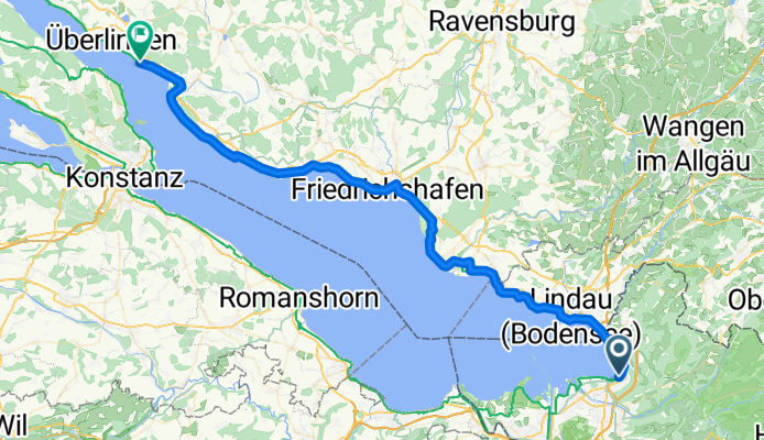 1e fietsdag From Bregenz naar nussdorf