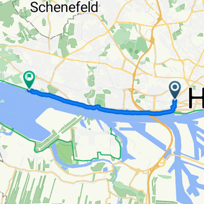 Hamburg-Altona nach Möllers Treppe