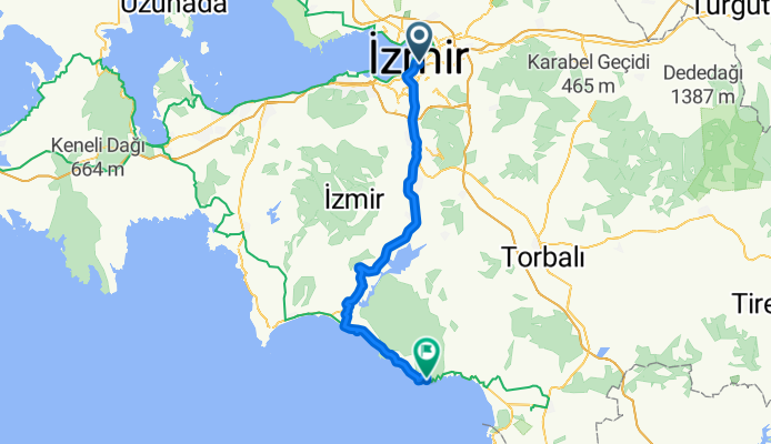 1268. Sk., Konak до Ozdere Izmir Cd., Menderes