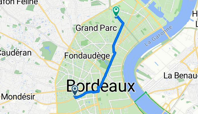 49 Rue Brizard, Bordeaux à 170 Cours du Médoc, Bordeaux