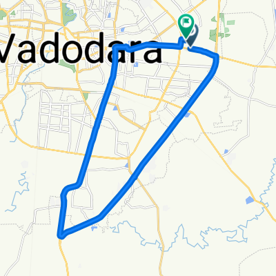 Waghodia Road, Vadodara to Bapod, Vadodara