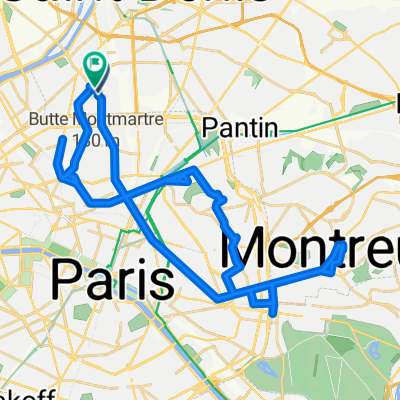 Rue des Entrepreneurs Bis to Rue des Entrepreneurs