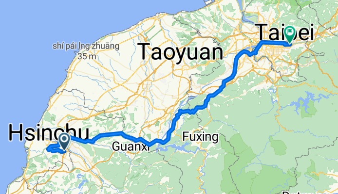 Miaoli - Daxi + Daxi - Taipei