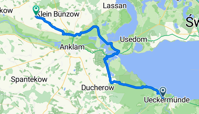 Ueckermünde - Züssow