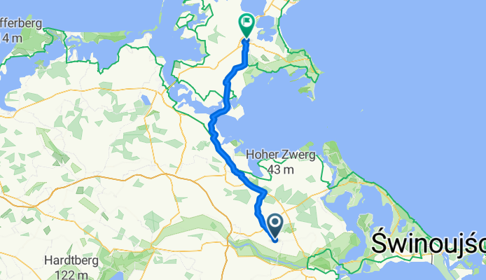 Züssow - Bergen auf Rügen