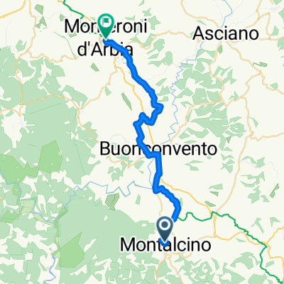 Montalcino - Monteroni d'Arbia