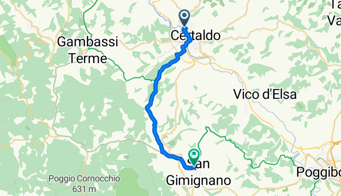 Certaldo - San Gimignano