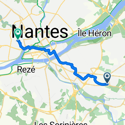 De Avenue de la Vertonne à Rue Colette Magny