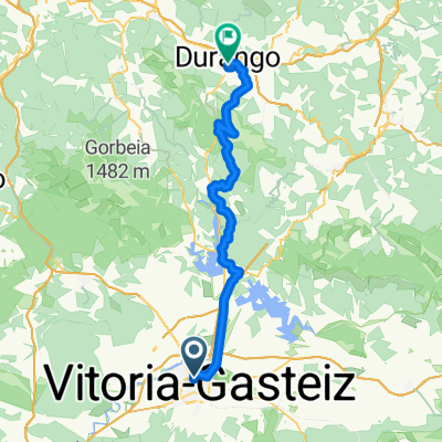 Paseo Antillas, Vitoria-Gasteiz to Calle Barren, Durango