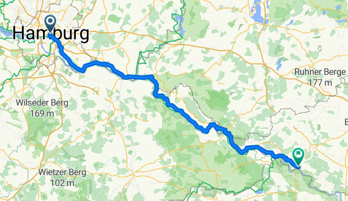 From Hamburg to Wittenberge