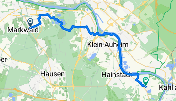 Von Mühlheim am Main bis Hainburg