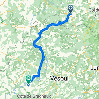 Bains-les-Bains - Scey-sur-Saone-et-Saint-Albin