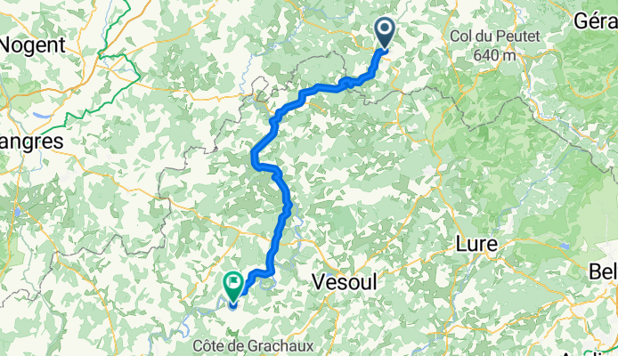 Bains-les-Bains - Scey-sur-Saone-et-Saint-Albin