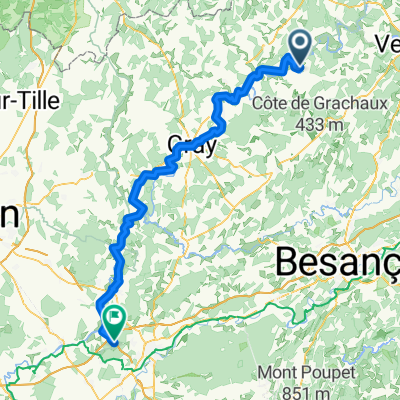 Scey-sur-Saone-et-Saint-Albin - Champvans