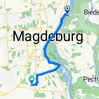 Herrenkrug, Magdeburg nach Marsweg, Magdeburg