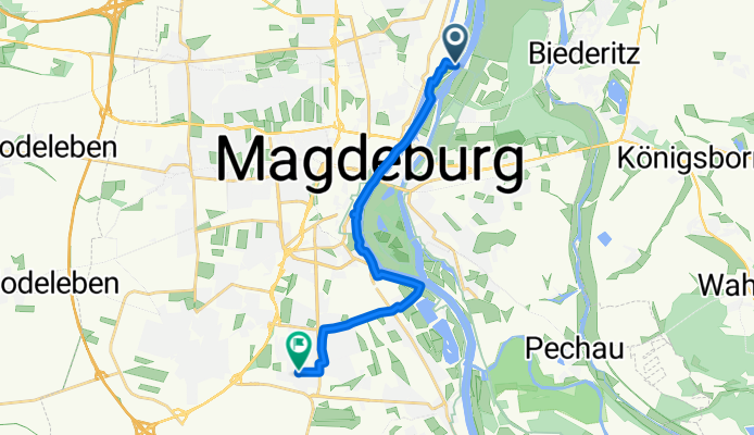 Herrenkrug, Magdeburg nach Marsweg, Magdeburg