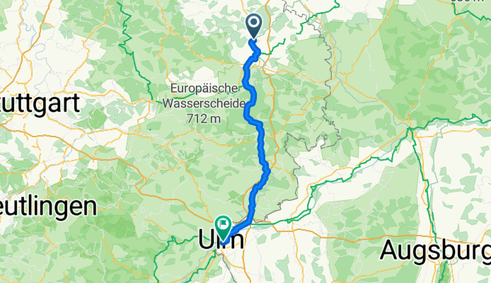 Ellwangen - Ulm