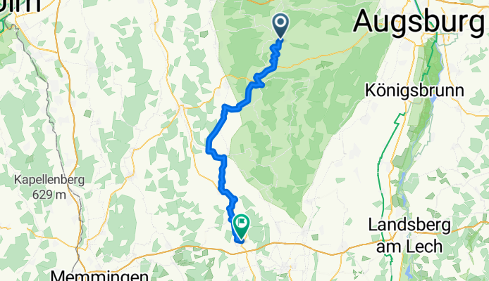 Bahnhofstraße nach Bahnhofstraße