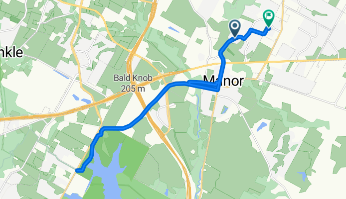 Craven Ln, Manor a Savannah Brooks Ln, Manor