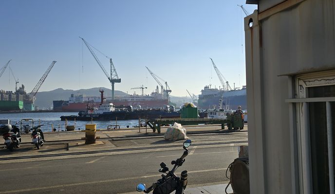 Photo 2 of the Bikemap route "Route to Jangpyeong-dong"