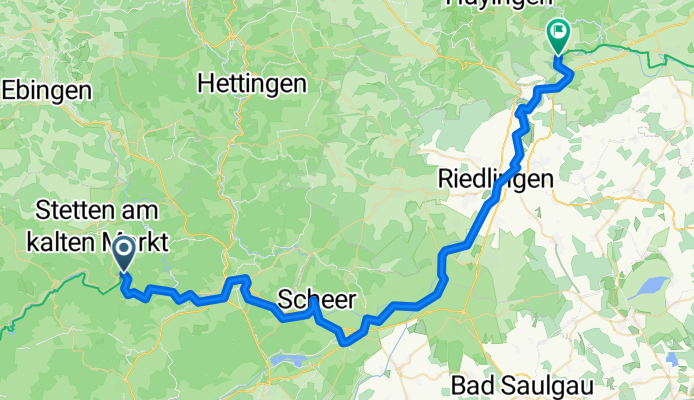 Stetten am Kalten Markt - Rechtenstein