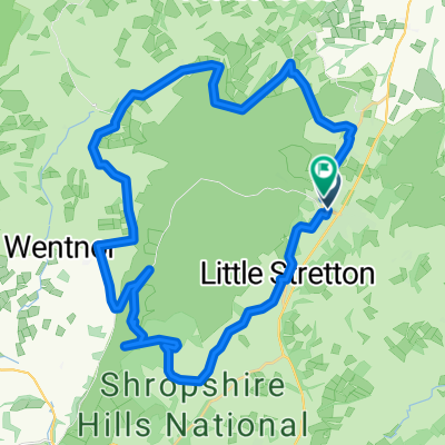 Shropshire Hills National Landscape to Shropshire Hills National Landscape