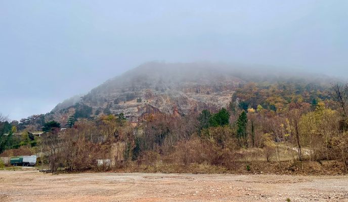 Photo 1 de l’itinéraire Bikemap « Rec Deep into the fog 🌫️ »