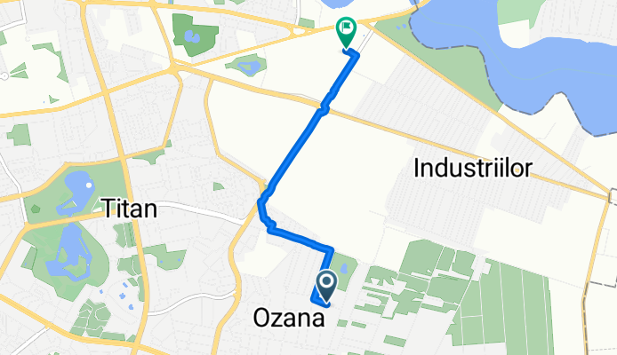 Drumul Gura Siriului 85-89 to Șoseaua Vergului