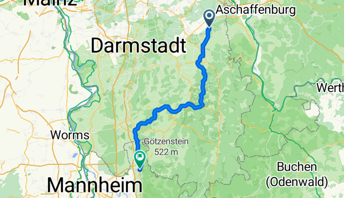 Schaafheim - Weinheim