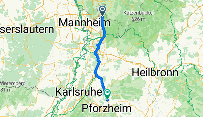 Weinheim - Ölbronn-Dürrn