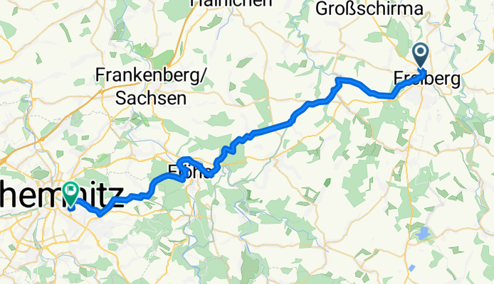 Leipziger Straße to Clausstraße 43-51