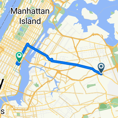 Queens Blvd, New York to E 34th St, New York