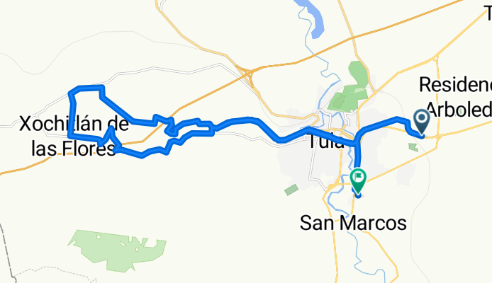 De Valentín Gómez Farias Sur a Banco Obrero