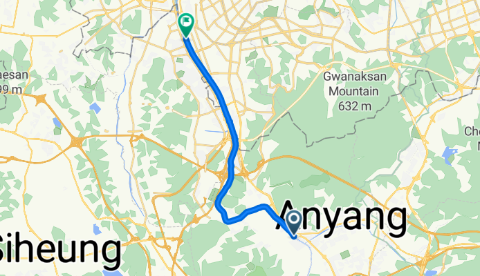 안양시 - 광명시