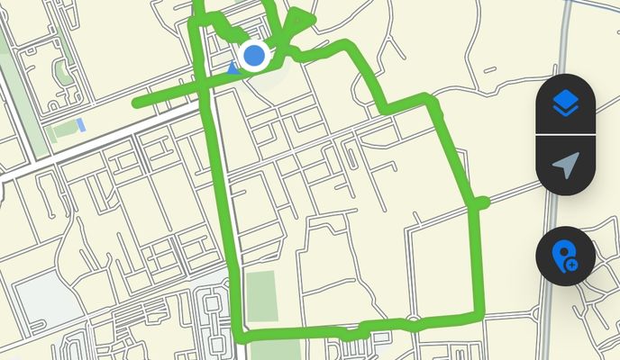 Photo 1 of the Bikemap route "Devamau to 4-A/392"