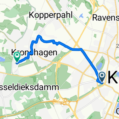 Kiel Exerzierplatz nach Hofbrook