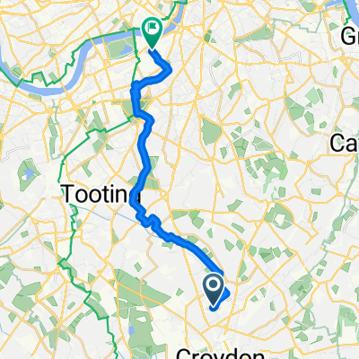 Mayday Road, Thornton Heath to Thessaly House, London