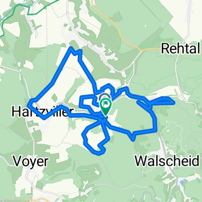 De Rue de la Libération A à Rue du Stade