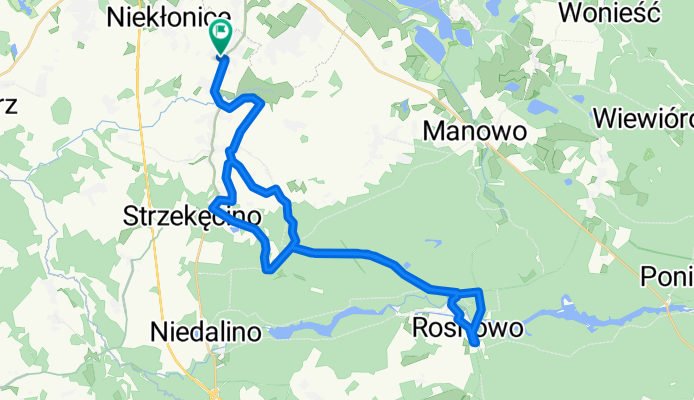 Konikowo, Świeszyno do Konikowo, Świeszyno